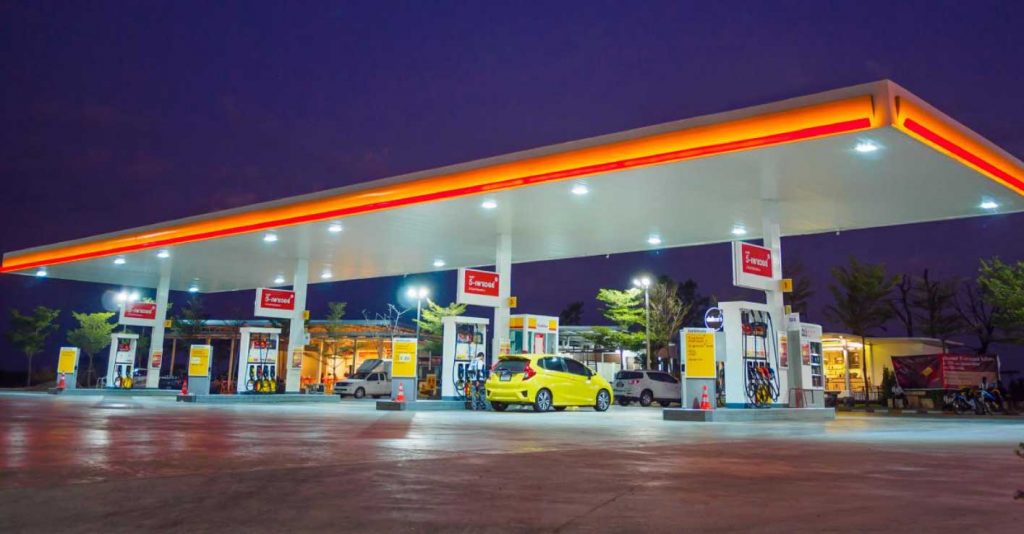 Iluminación en Estaciones de Servicio Gasolineras - INELBA